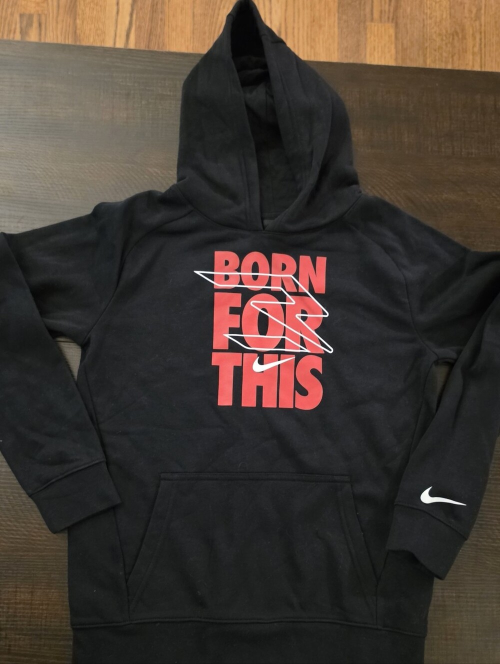 Youth Large, 12-13 Years, Soft Nike hooded Sweatshirt.